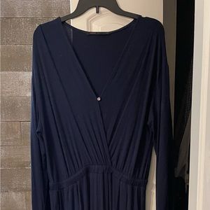 Navy blue jumpsuit